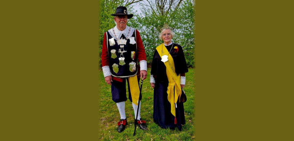 Nieuw koningspaar voor gilde St. Agatha: Frits en Anita