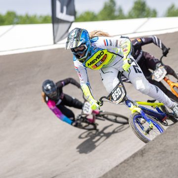 Talent BMX Team bij nationale BMX wedstrijd in Rijswijk