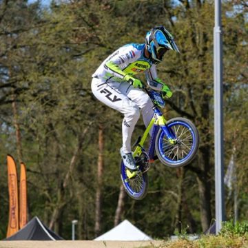Talent BMX Team bij 3-Nationscup in Antoing (België).