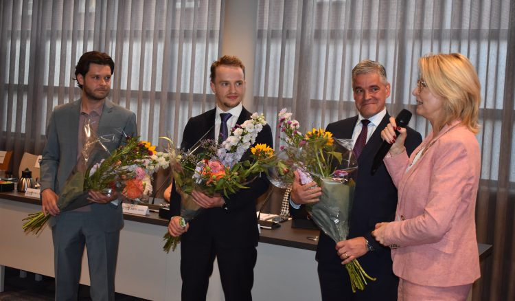 Nieuwe wethouders geïnstalleerd in gemeente Boekel