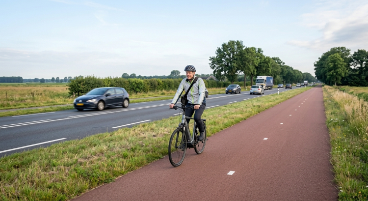 Zoveel bespaart fietsen op jaarbasis