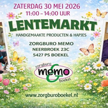 Lentemarkt bij Zorgburo MeMo