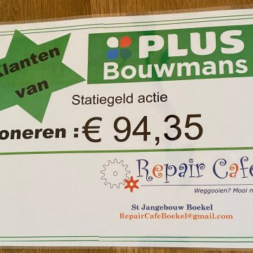 Op een ‘vrije’ dag naar het Repair Café
