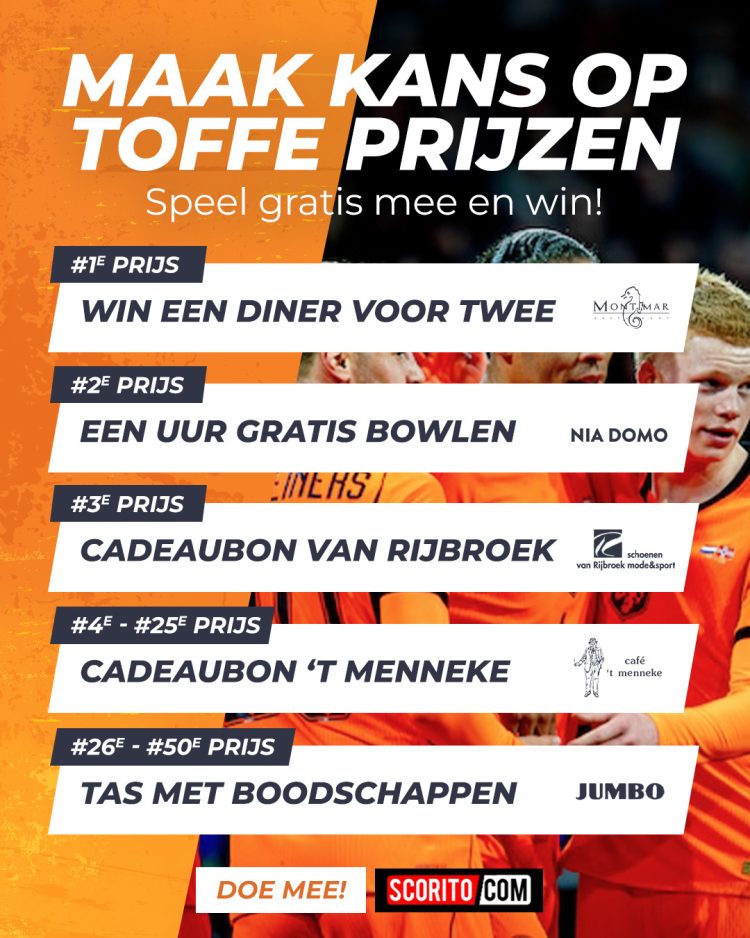 De inBoekel WK-poule: de prijzen zijn bekend!