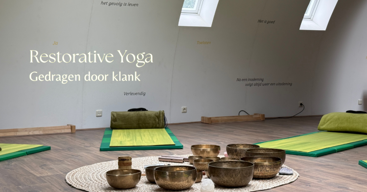Restorative Yoga met klank