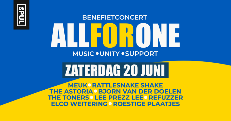 Benefiet All For One voor Oekraïense weeshuizen